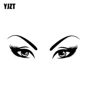 Mysterious Look Women Eyes Car Sticker Decoration