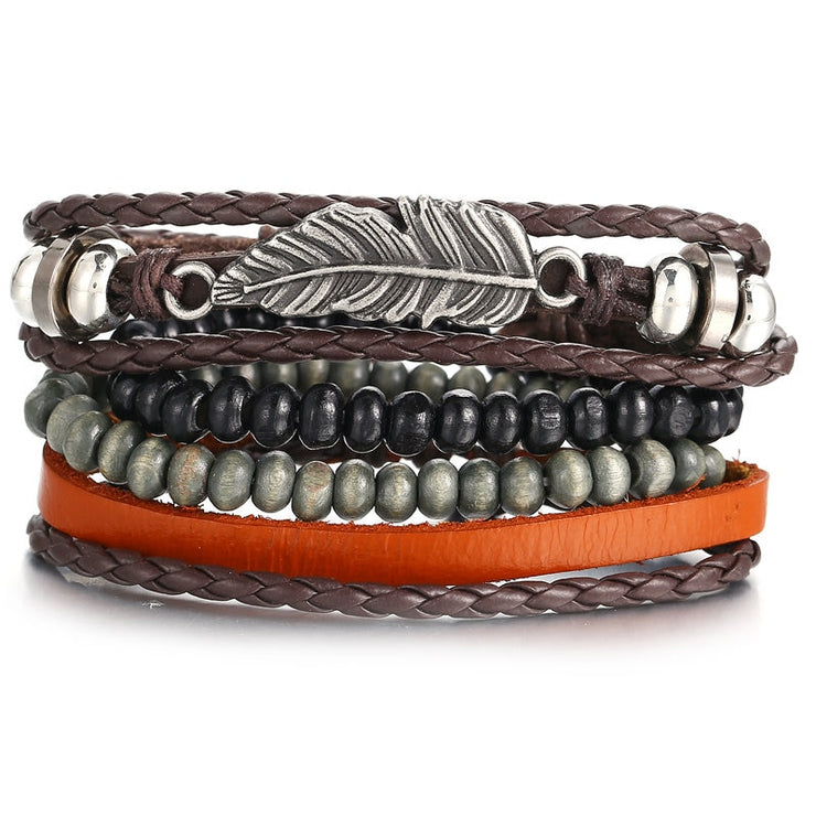 Multilayer Leather Bracelet