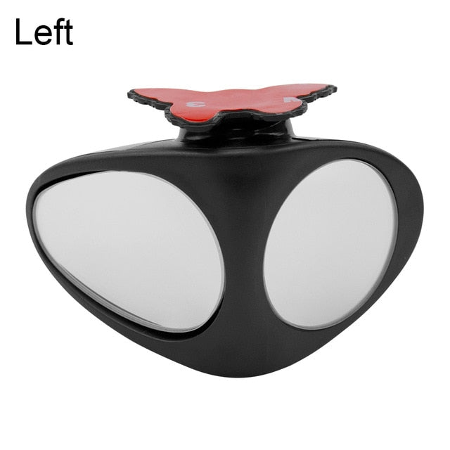 Rotatable 2 Side Car Blind Spot Convex Mirror