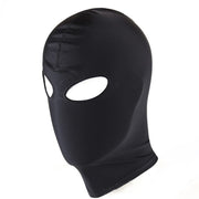 Spandex Erotic Fetish Open Mouth Hood Mask