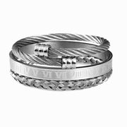 Stainless Steel Bracelet Hip Hop Men Jewelry