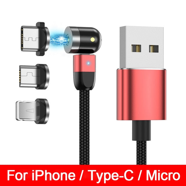 Magnetic USB Type C Micro Cable Fast Charge Magnet Phone Charger