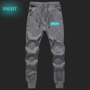 Anime Naruto Uchiha Sharingan Pants Autumn Winter Men Joggers Fitness Long Trousers Naruto Sasuke Luminous Sweatpants Plus Size