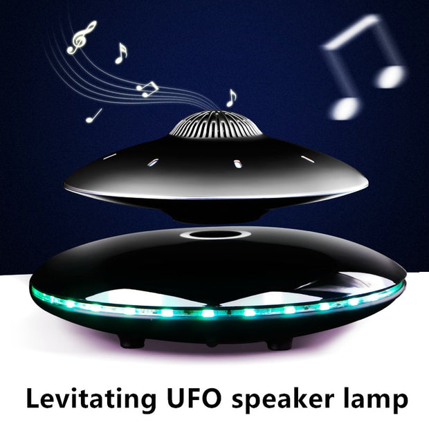 levitating UFO speaker lamp led table lamp