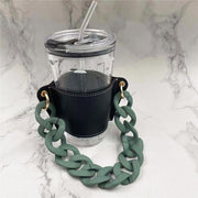 Hand-carrying Milk Tea Drink Cup Holder Detachable Chain