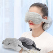 2 in 1 Grey Travel Neck Pillow