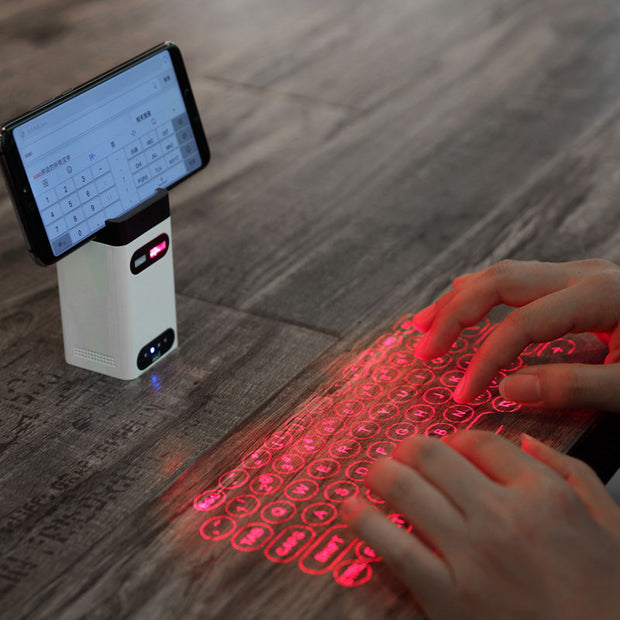 Bluetooth virtual laser keyboard Wireless Projection mini keyboard Portable for computer Phone pad Laptop With Mouse function