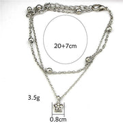 Boho Style Star Anklet Fashion Multilayer Foot Chain