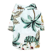 Summer Pet Printed Clothes For Dogs Floral Beach Shirt