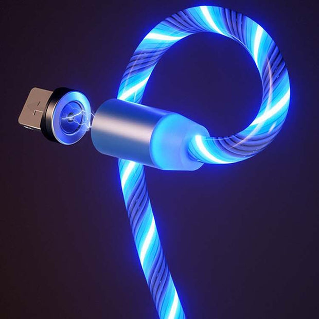 Flowing Light Magnetic Mobile Phone Charger