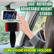 Sun Visor Phone Holder