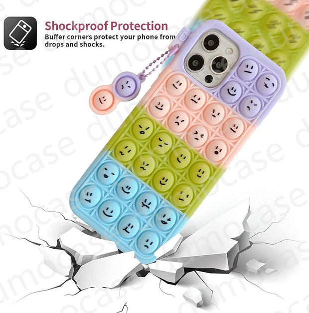 Push It Bubble Stress Relieve Case for iPhone