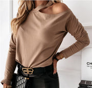 Elegant O-Neck Pullover