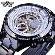 Mechanical Sport Design Golden Men's Watches