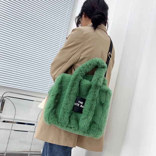 Designer Fur Tote Bag