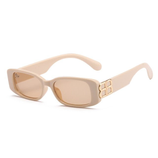 Small Square Frame Sunglasses Retro