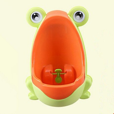 Frog Kids Potty Toilet Urinal Boy Pee Trainer Children Wall-Mounted Toilet Pee Trainer Baby Bathroom Urinal girl Potty on car