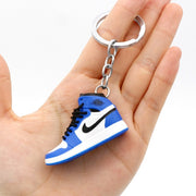 3D Mini Shoes Keychain Anime British Style Small Sneaker Keychains For Bags Small Gift Key Chain Jewelry Car Keyring Accessory