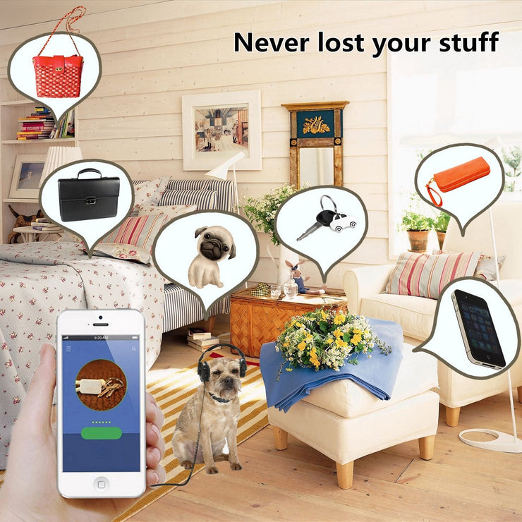 GPS Tracker Key Finder Locator Bluetooth Anti Lost Alarm Sensor Device