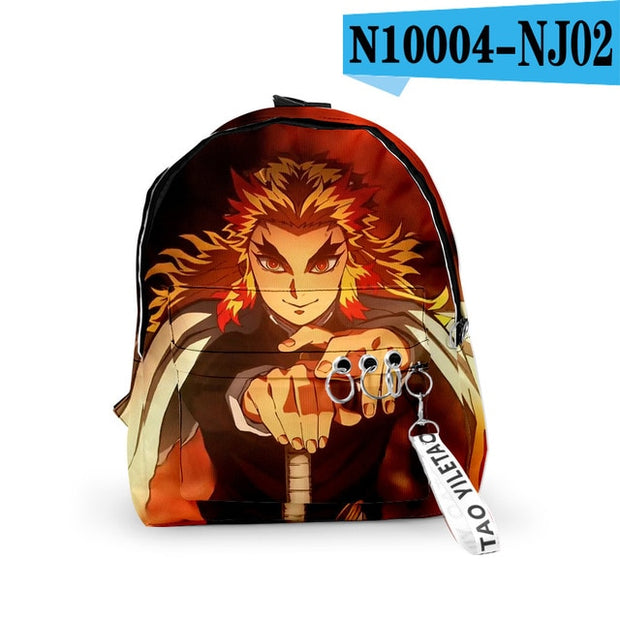 Anime backpack Cosplay Japanese Anime Demon Slayer school bag backpack Kimetsu no Yaiba Kamado Tanjirou Kamado Nezuko Agatsuma