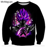 Anime Dragon Ball Sweatshirts Print Cute Kid Goku 3D Outerwear Women Men Long Sleeve  Crewneck Sportswear Coat Tops Harajuku