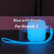 Silicone Case For Apple AirPods Pro Glowing In Dark Luminous Shockproof Protective Sleeve for Air Pods 2 Earphone Box Accessory