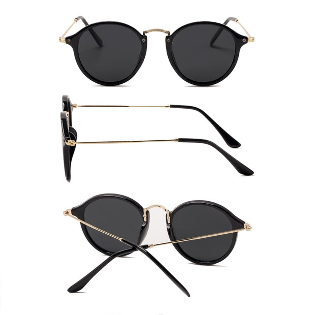 Retro Round Sunglasses