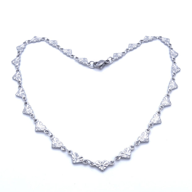 Santorini Heart Anklet