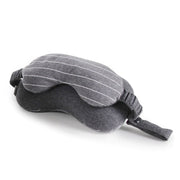 2 in 1 Grey Travel Neck Pillow