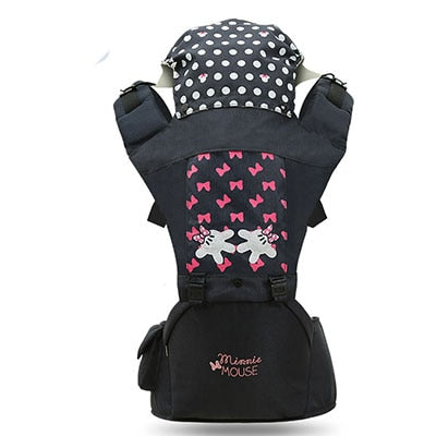 Disney Ergonomic Baby Carrier Infant Kid Baby Hipseat Sling Front Facing Kangaroo Minnie Baby Wrap Carrier For Baby Travel