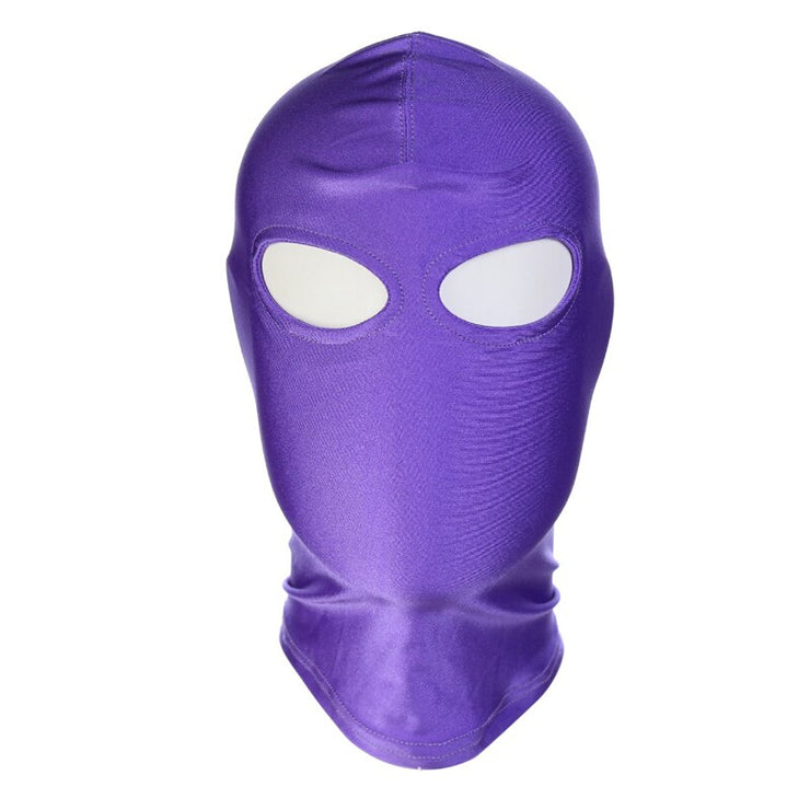 Spandex Erotic Fetish Open Mouth Hood Mask