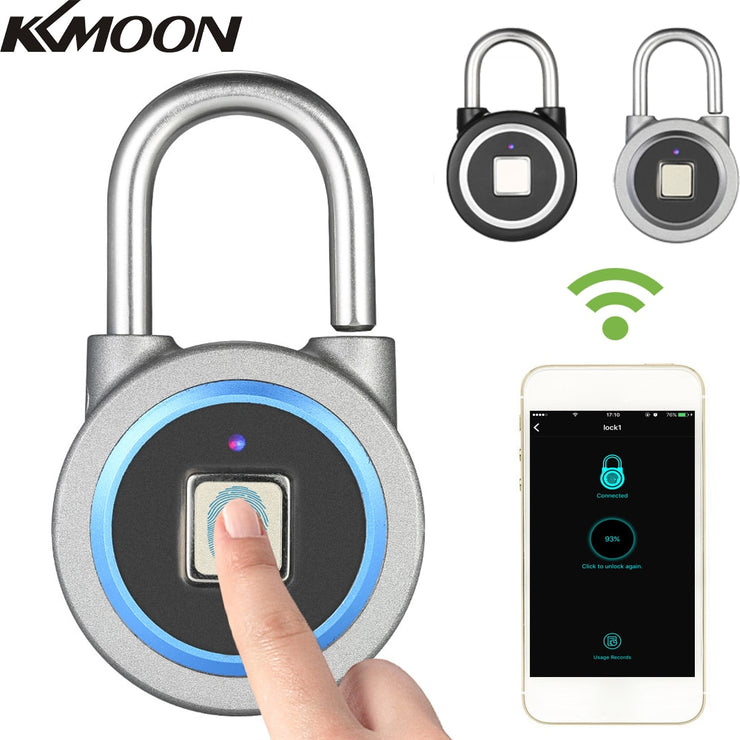 BT Smart Keyless Fingerprint Lock Waterproof AP