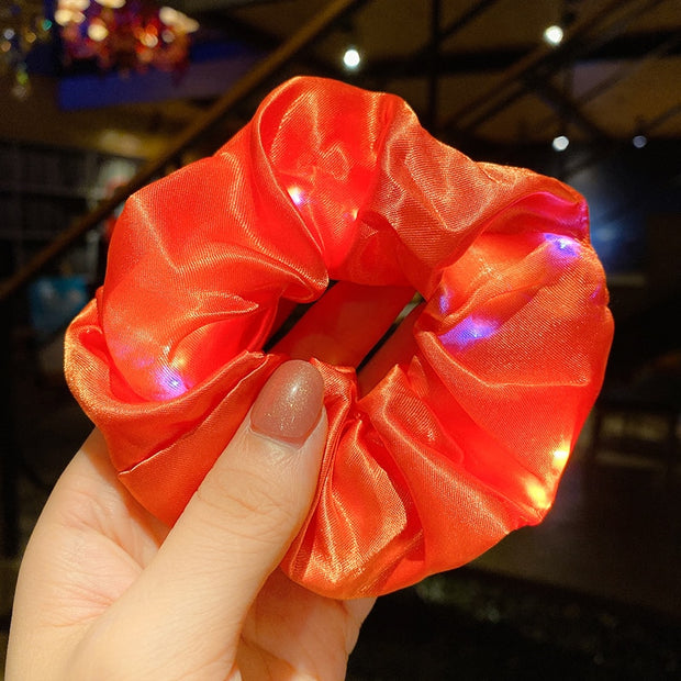 Girls LED Luminous Scrunchies Hairband