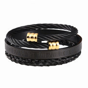 Stainless Steel Bracelet Hip Hop Men Jewelry