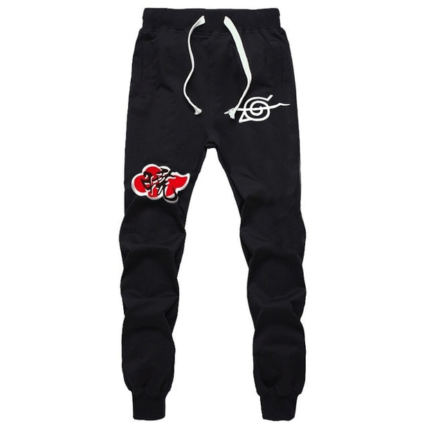 Anime Naruto Uchiha Sharingan Pants Autumn Winter Men Joggers Fitness Long Trousers Naruto Sasuke Luminous Sweatpants Plus Size