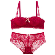 Half Cup Brassiere Lace Wireless Underwear