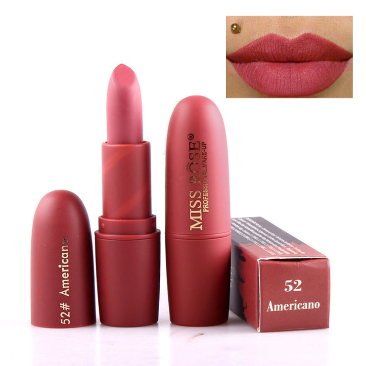 MISS ROSE Lipstick Matte Waterproof Velvet Lip Stick