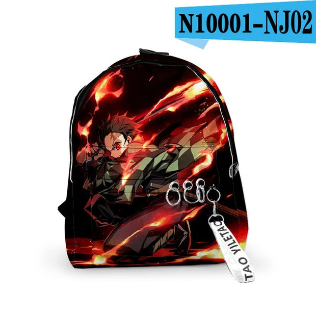 Anime backpack Cosplay Japanese Anime Demon Slayer school bag backpack Kimetsu no Yaiba Kamado Tanjirou Kamado Nezuko Agatsuma