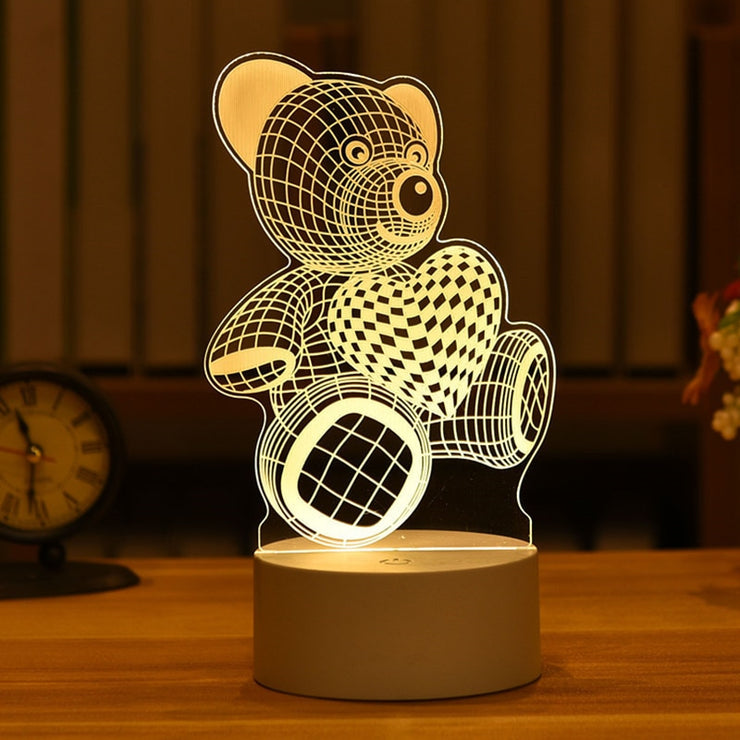 3D Led Light Model