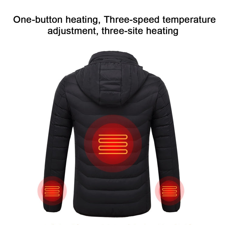 Men's Fleece Jackets Waterproof Winter Heated Jackets