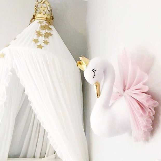 Flamingo Wall Mount Stuffed