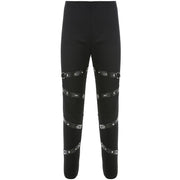 High Waist Skinny Street Wear Pants