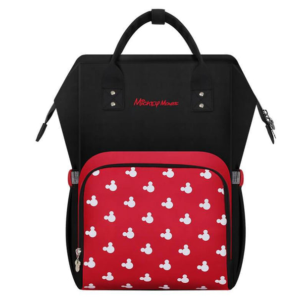 Disney Mickey & Minnie Pocket Patterned Diaper Bag