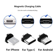 360 Rotation Magnetic Tips For Mobile Phone Replacement Parts Charging Cable Adapter