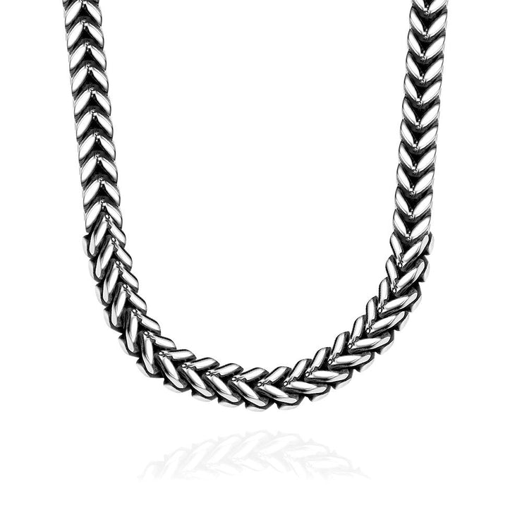 Large Thick Stainless Steel Chain Necklace 22"