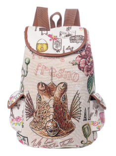 Lovely Cat Drawstring Backpack