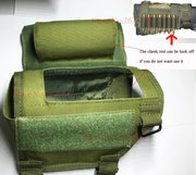 Hunting Gun Accessories Adjustable Rifle Shotgun Tactical Buttstock Cheek Rest Shooting Pad Ammo case Cartridges Holder Pouch