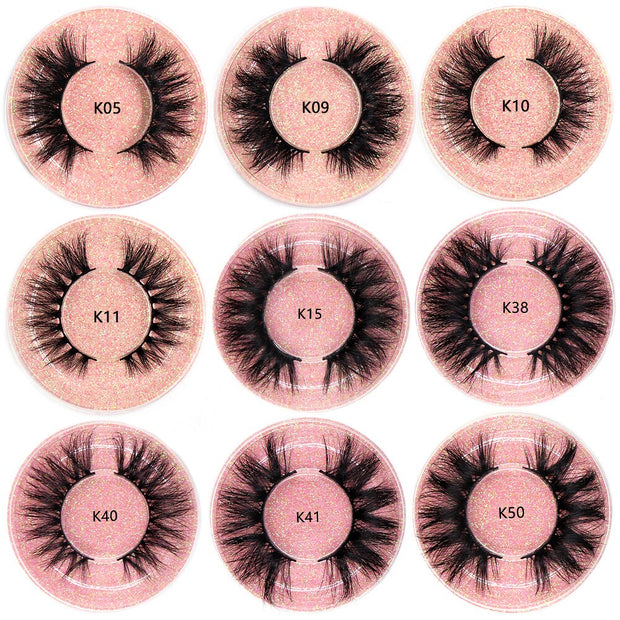 Mink Eyelashes Thick Fluffy Soft Eyelash Extension