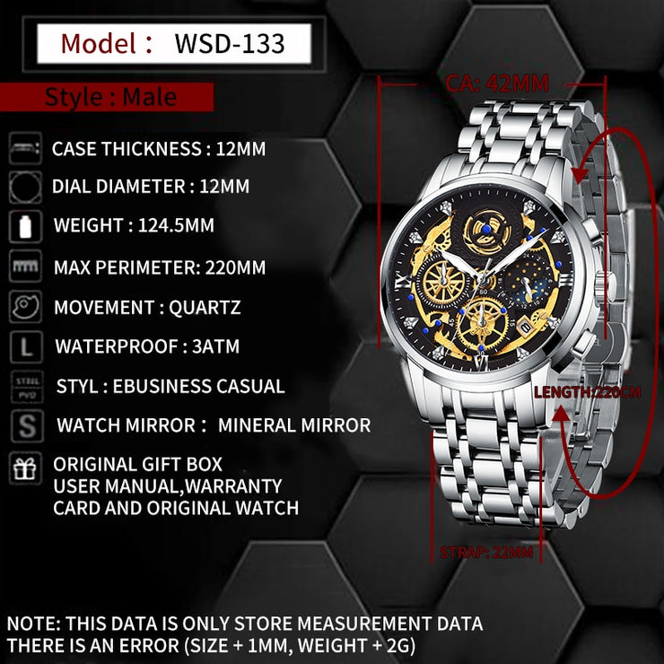 Men's Watch Stainless Steel