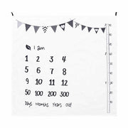 Newborn Baby Milestone Blankets Photography Blanket Bathing Towels Flower Print Soft Blanket DIY Infant Photography Props